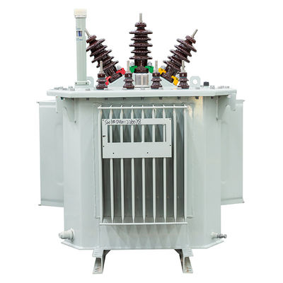 Kompakt Tasarım Üç Fazlı S11 Dağıtım için Yağa batırılmış Transformör 35kv 2500kva