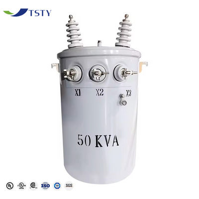 14Endüstriyel İhtiyaçlar için.4kv Çıkış Voltajı 100kva Düşük Kayıplı Tek Fazlı Transformer