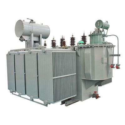 Güç uygulamalar için dayanıklı 125kva 11/0.23kv Kapasitatif Yağa Dalmış Transformör