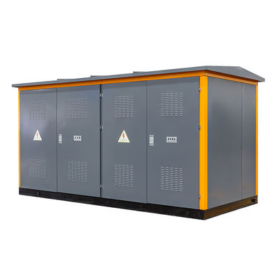 IEC / GB 1250 kva 3 fazlı 33KV Kompakt Dağıtım Konteyner Transformör Alt İstasyonu