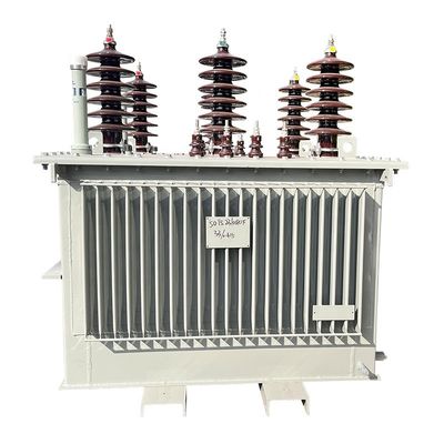 10Kv 20Kv 30Kv Düşük Voltajlı Yağ Daldırılmış Transformör Güç Transformörü 400V 2 Bobin Numarası
