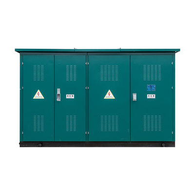Dış Tipi 150kVA Kompakt Transformör Alt İstasyonu Frekansı 50/60Hz Bakır/Alüminyum