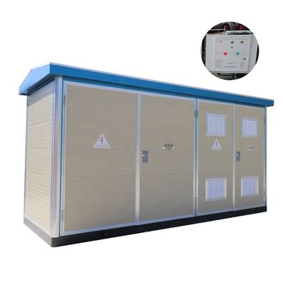 YB Tipi Kutusu Alt İstasyon 10KV Dış Güç Dağıtımı Kompakt Kiosk Transformer Ekipmanı