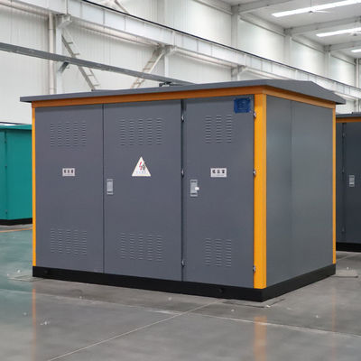 Dış MV Metal kaplama elektrikli transformatör 1250KVA 15/0.4KV 1200 Box Alt İstasyonu için