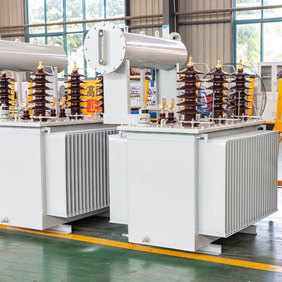 2 bobin S11 Yağa batırılmış transformatör 5000 kva 11 kv Güç transformatörü